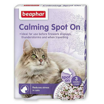Beaphar Calming Spot on για Γάτες 3 Πιπέτες x 0,4 ml
