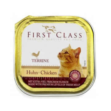First Class Koνσέρβα Γάτας Με Κοτόπουλο 100gr