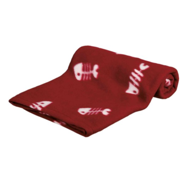 Trixie Fleece Beany 100 x 70 cm Μπορντώ