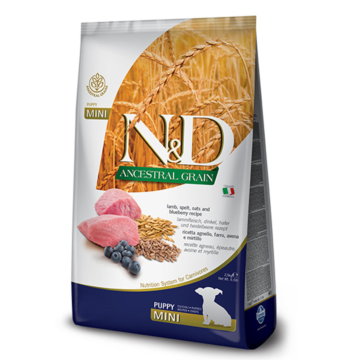 N&D Ancestral Low Grain Lamb & Blueberry Puppy Mini 2.5kg