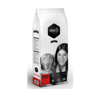 Amity Premium Adult με Κοτόπουλο & Ρύζι 15kg
