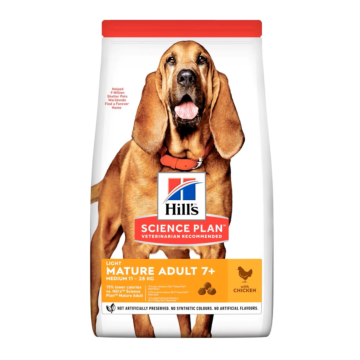 Hill's Science Plan Mature Adult 7+ Light με Κοτόπουλο 14kg