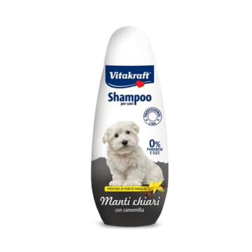 Vitakraft Shampoo για Ανοιχτόχρωμο Τρίχωμα με Χαμομήλι 250ml