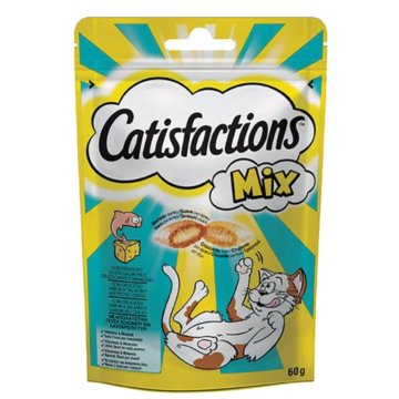 Catisfactions Snacks 60gr Mix Με Σολομό & Τυρί