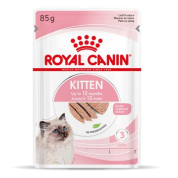 Royal Canin Kitten Loaf 85gr (3+1 Δώρο)