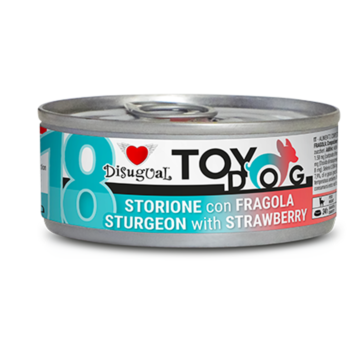 Disugual “Toy Dog with Fruits”  Κονσέρβα Πατέ 85gr Οξύρρυγχος με Φράουλα
