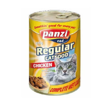 Panzi Regular Wet Catfood Κοτόπουλο 415gr