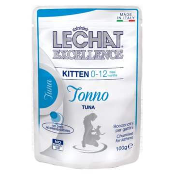Lechat Pouches Kitten Τόνος 100gr