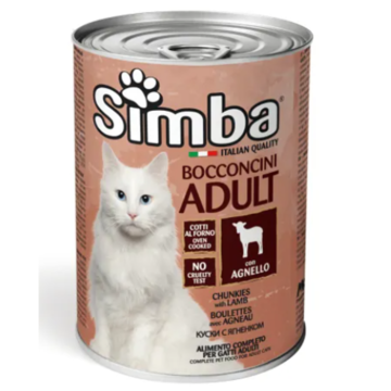 Simba Adult Cat Αρνί 415gr