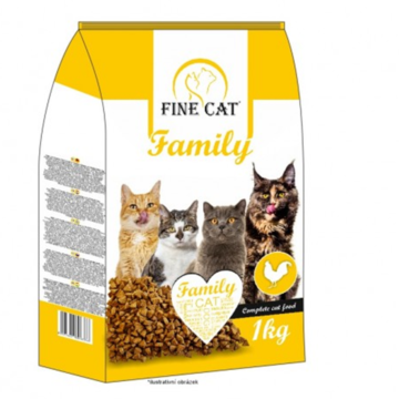 Fine Cat Family Adult Κοτόπουλο 1kg