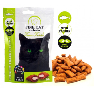 Fine Cat Exclusive Γεμιστές Λιχουδιές Hair & Skin με Τόνο 60gr