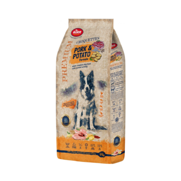 Alice Professional Adult Croquettes Pork & Potato 17kg