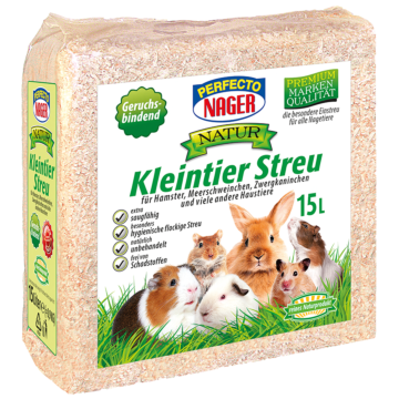 Perfecto Nager Natur Natural Shavings 15L/ 900kg