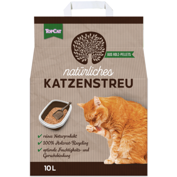 TopCat Wood Litter 10lt