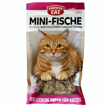 Perfecto Cat Adult Fine Mini Fish με Σολομό 50g