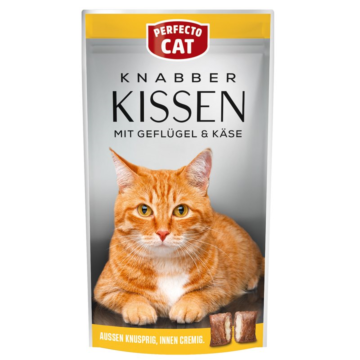 Perfecto Cat Adult Fine Nibbler με Πουλερικά & Τυρί 50g