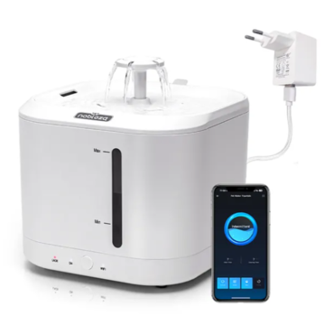 Nobleza Smart Pet Water Fountain με Wi-Fi 17.9X17.9X18.7cm (2.5Lt)