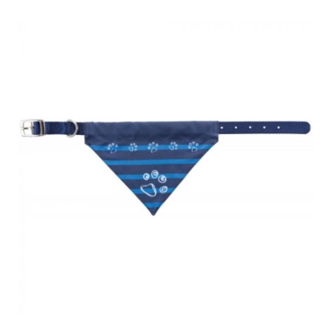 Trixie Περιλαίμιο με Μαντήλι XS Μπλε Indigo 19-24 cm / 10 cm