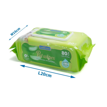 Nobleza Aloe Vera Υγρά Μαντηλάκια Καθαρισμού 20x16cm