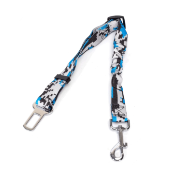 Nobleza Ελαστική Ζώνη Ασφαλείας Σκύλου 55-75cm/2.5cm Μπλε