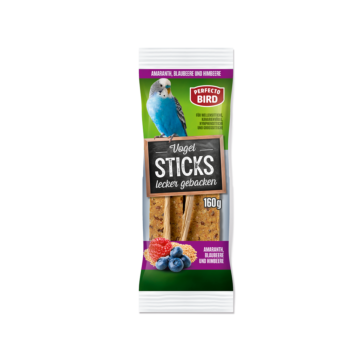 Perfecto Bird Sticks με Αμάρανθο, Μύρτιλλο & Βατόμουρο 160g