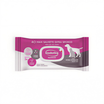 Inodorina Functional Extra Dirt Υγρά Μαντηλάκια Καθαρισμού 40τμχ
