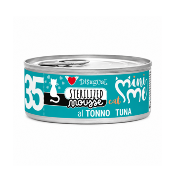 Disugual “Mini Μe” Adult Sterilized Mousse 85gr Tuna