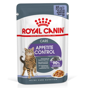 Royal Canin Sterilised Appetite Control Jelly 85gr (3+1 Δώρο)