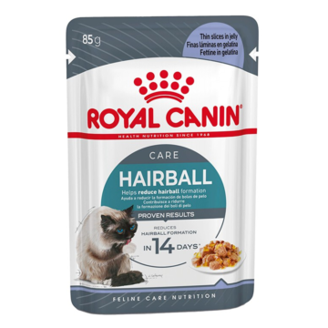 Royal Canin Adult Hairball Care Jelly 85gr (3+1 Δώρο)