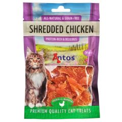 Antos Cat Treats Shredded Chicken