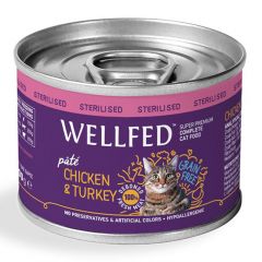 Wellfed Adult Sterilised Chicken & Turkey