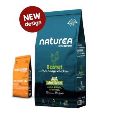 Naturea Cat & Kitten Lands Bastet Chicken
