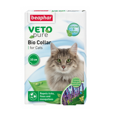 Beaphar Veto Pure Flea & Tick Αντιπαρασιτικό Περιλαίμιο Γάτας