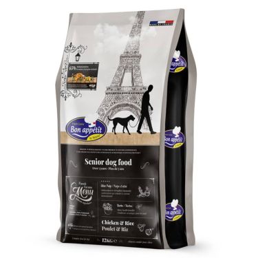 Bon Appetit Senior 7+ Medium Chicken & Rice 