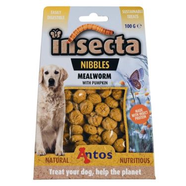 Antos Insecta Nibbles Mealworm & Pumpkin 