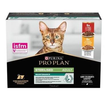 Proplan Sterilised Multipack 10x85gr