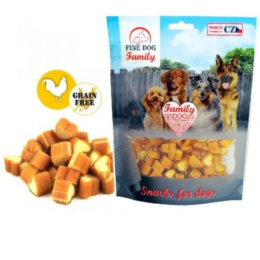 Fine Dog Family Hearts με Κοτόπουλο