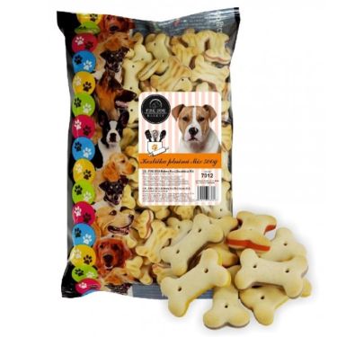 Fine Dog Bakery Μπισκότα Γεμιστά Κόκαλα Mix