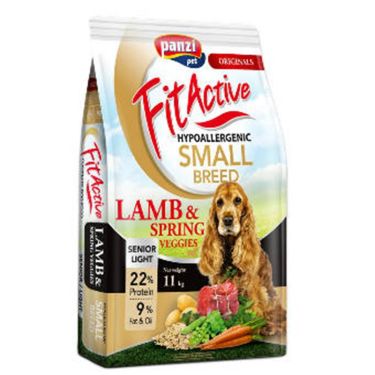 FitActive Senior/Light Small Breed Dog Hypoallergenic Lamb & Spring Veggies