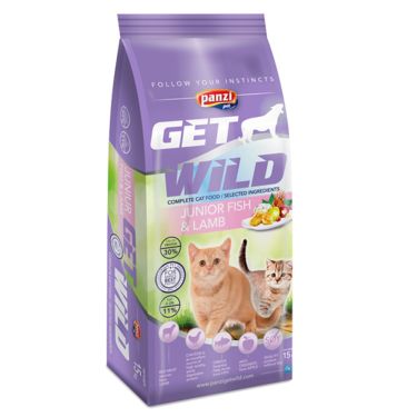 Panzi GetWild Cat Junior Lamb & Fish