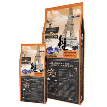 Bon Appetit Adult Medium & Maxi Lamb, Salmon & Rice