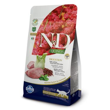 N&D Quinoa Grain Free 'Digestion' Lamb Adult Cat